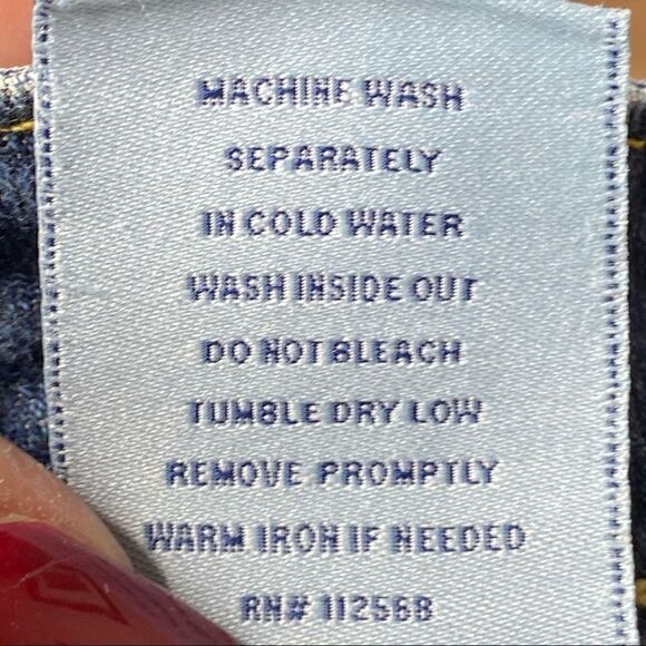 Sang Real | Factory Distressed Boot Cut Jeans - Picture 7 of 11